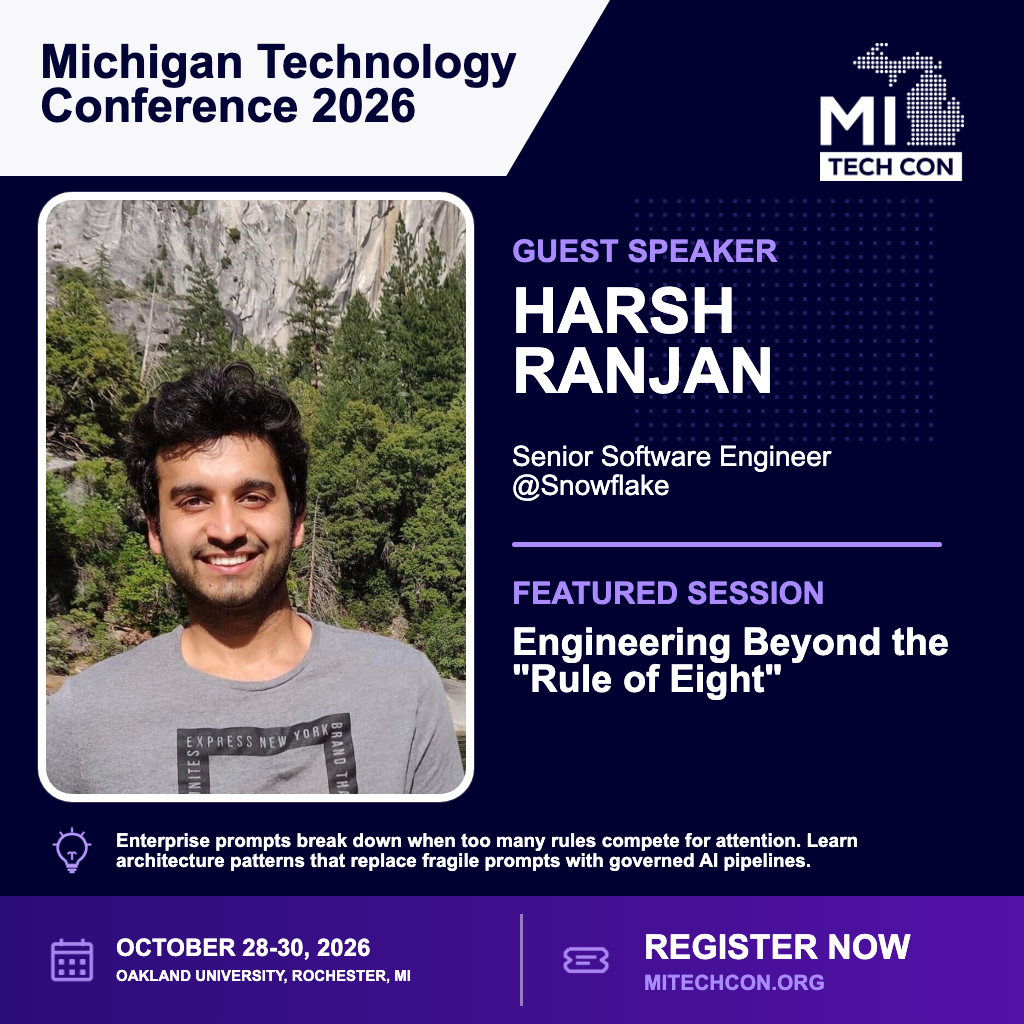 Harsh Ranjan - Engineering Beyond the "Rule of Eight"
