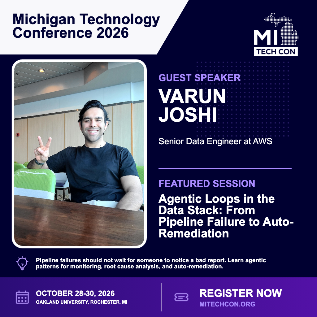 Varun Joshi - Agentic Loops in the Data Stack: From Pipeline Failure to Auto-Remediation