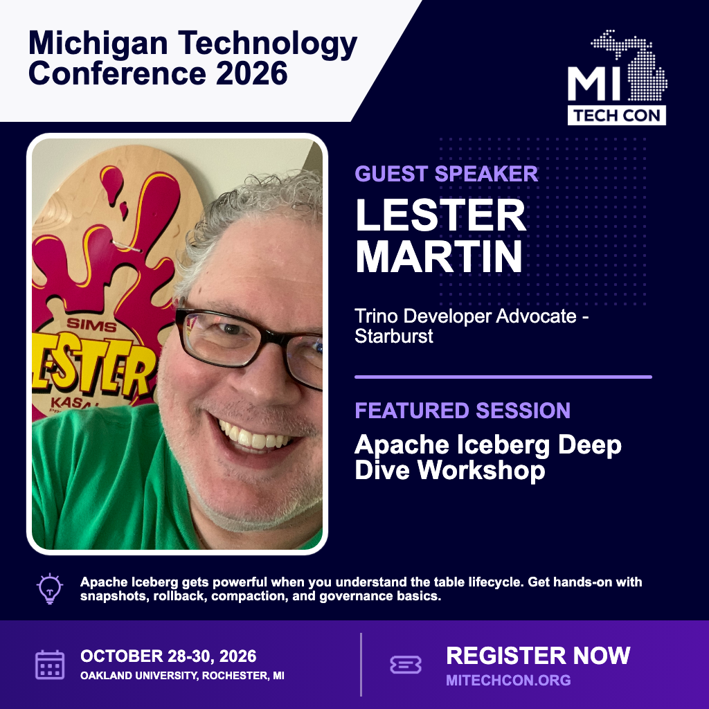 Lester Martin - Apache Iceberg Deep Dive Workshop
