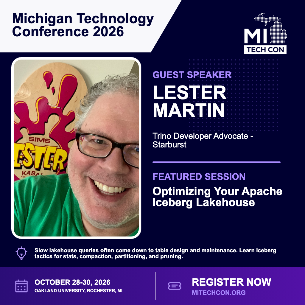 Lester Martin - Optimizing Your Apache Iceberg Lakehouse