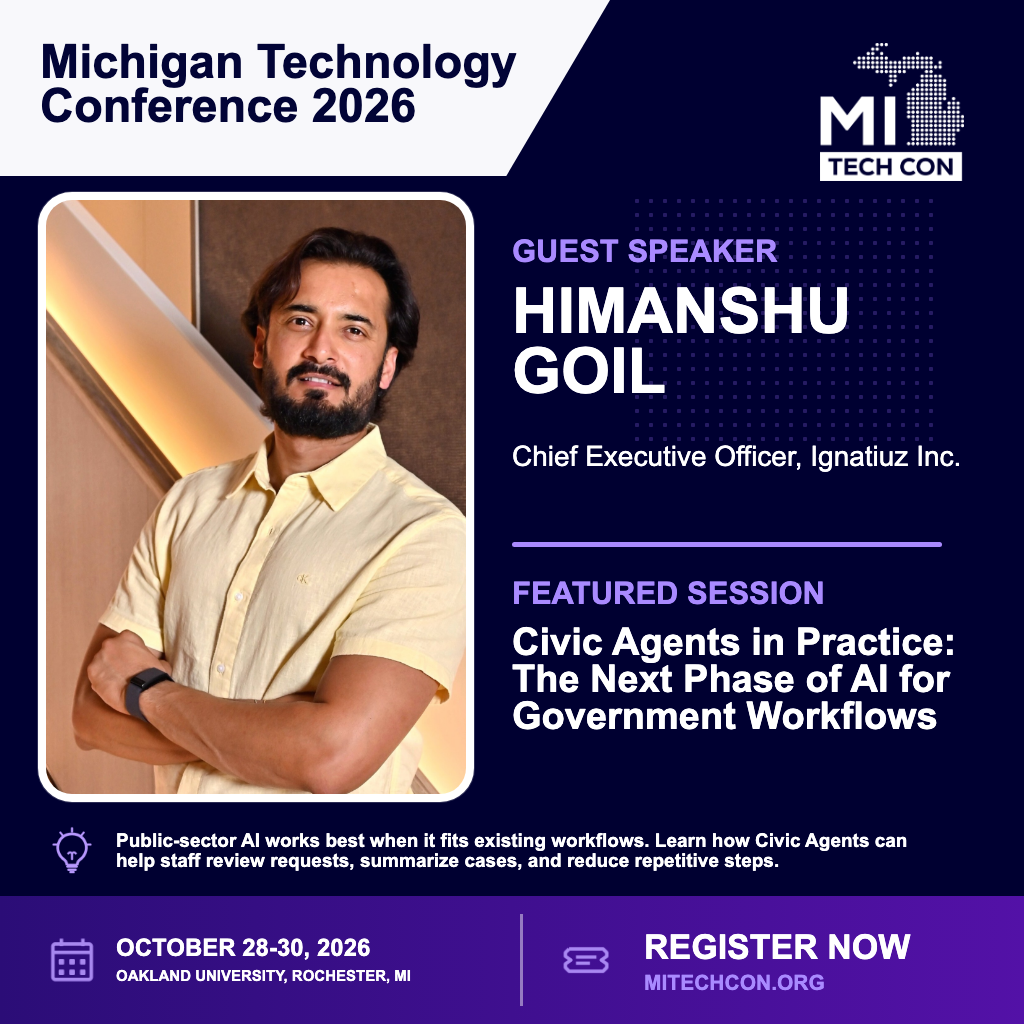 Himanshu Goil - Civic Agents in Practice: The Next Phase of AI for Government Workflows