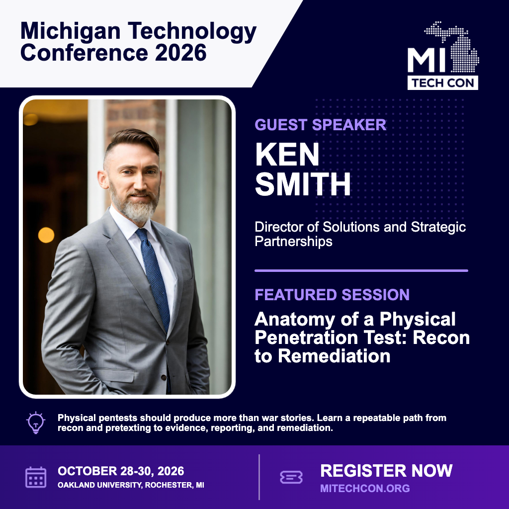 Ken Smith - Anatomy of a Physical Penetration Test: Recon to Remediation