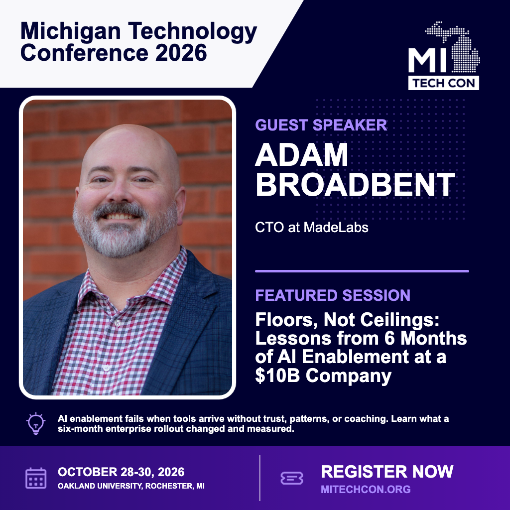 Adam Broadbent - Floors, Not Ceilings: Lessons from 6 Months of AI Enablement at a $10B Company