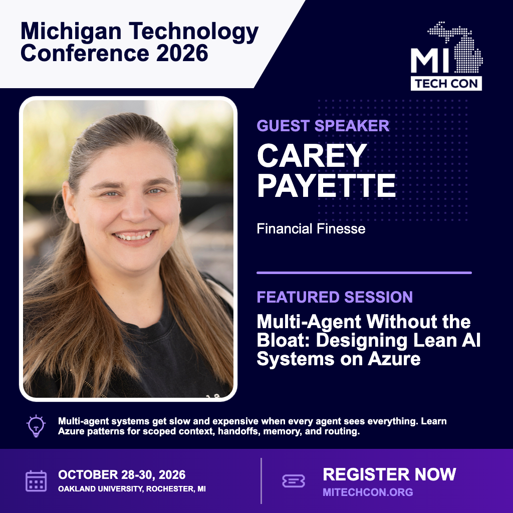 Carey Payette - Multi-Agent Without the Bloat: Designing Lean AI Systems on Azure